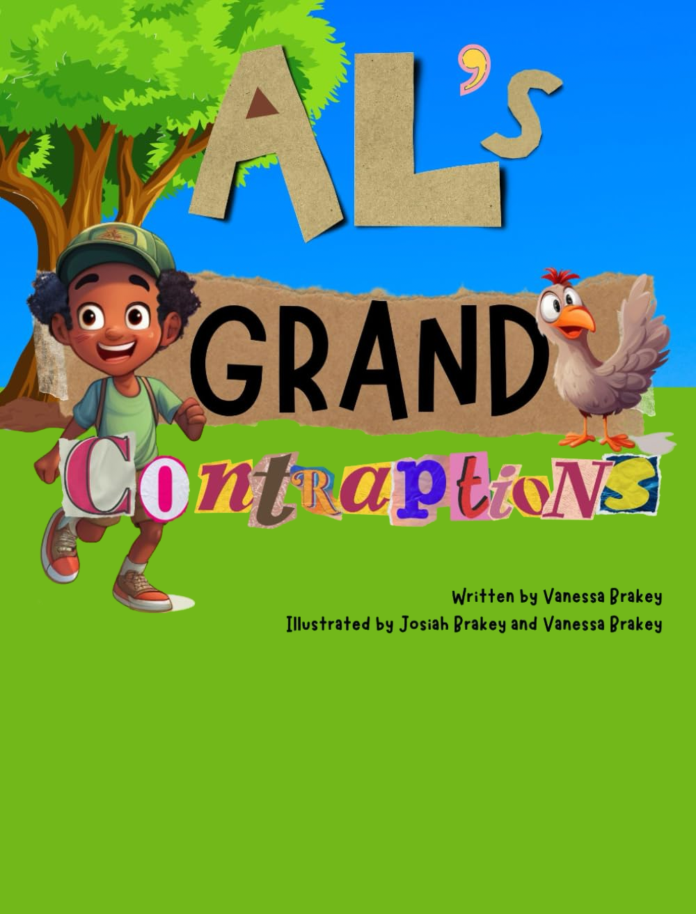 Al's Grand Contraptions children's book cover
