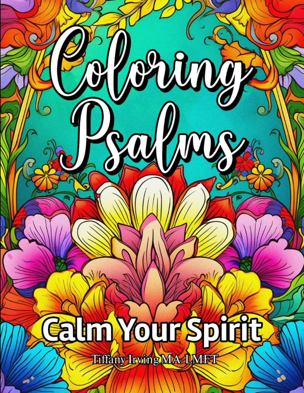 Reflections coloring book cover